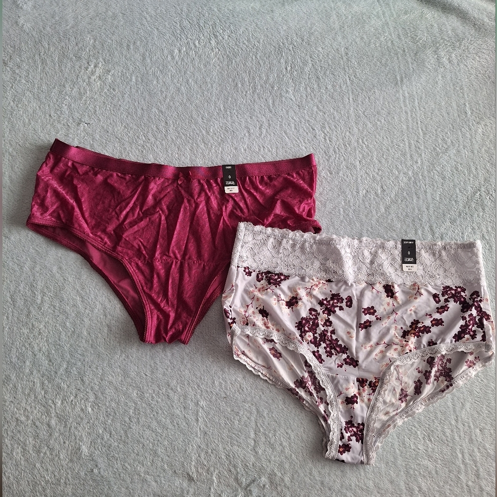 Torrid Cheeky & Brief 2pc Panty Bundle Size 0